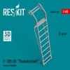 RESKIT RSU48-0434 F-105D Thunderchief access ladder (1 pcs) (3D Printed) 1/48